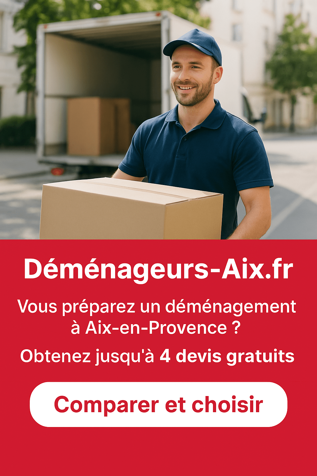 Déménagement à Aix-en-Provence